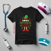 Christmas Elf Santa’s Favorite Nurse For Christmas Shirt