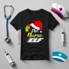 Christmas Nurse Elf Family Funny Gift For Christmas Shirt