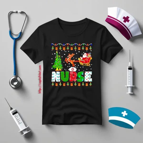 Christmas Nurse – Nursing Health Worker Christmas Shirt