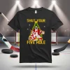 Christmas Tree Canada Ice Hockey Goalie Shut Your Five Hole Shirt