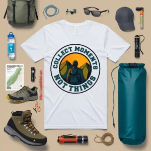 Collect Moments Not Things For Hiking Lover Shirt