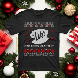 Connecticut Christmas Luke’s Stars Hollow Shirt