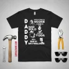 Daddy You’re As Strong As A Wookie As Daring As Han Solo As Wise As Yoda And As Brave As Skywalker Shirt