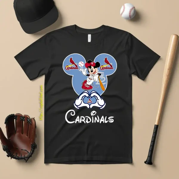 Disney Mickey Mouse Loves St Shirt