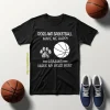 Dogs And Basketball Make Me Happy Humans Make My Head Hurt Shirt