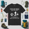 Dogs And Hiking Make Me Happy Humans Make My Head Hurt V2 Shirt