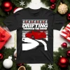 Drifting Through The Snow Car Racing Shirt