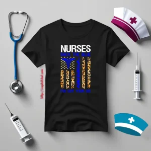 EMT Nurses Back The Blue I’ve Got Your Six American Flag Shirt