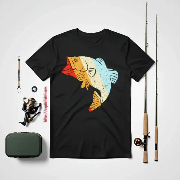 Fish Retro Style Vintage Shirt