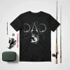 Fisherman Dad Fishing Enthusiast Fish Lover Daddy Father’s Shirt