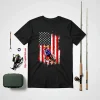 Fishing American Flag Vintage Usa Fisherman Gifts Shirt