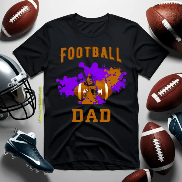 Football Dad Shirt, Football Dad V2 Shirt