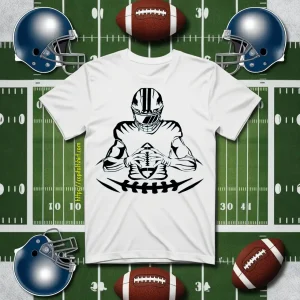 Football Lover Shirt, Cool Football Player Shirt