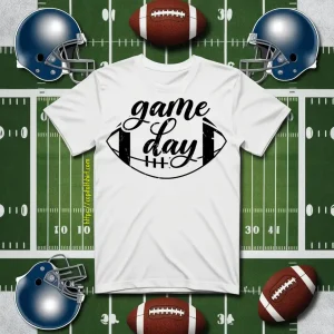 Football Mom Shirt, Game Day Football Shirt