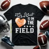 Football Mom Shirt, My Heart Is On The Field Shirt