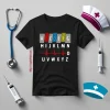 Funny Alphabet Heartbeat Gifts For Nurse Shirt