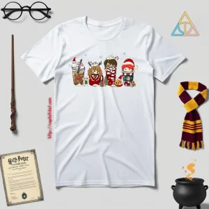 Funny Harry Potter Coffee Christmas Shirt