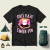 Girls Have Smore Fun Campfire For Camping Lovers Shirt