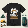 Give Me Camping And Coffee And Make Me Smile Favorite Things Shirt