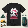 Give Me Camping And Wine And Make Me Smile Shirt