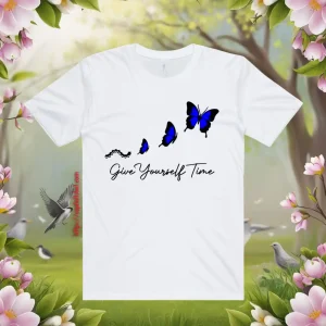 Give Yourself Time Transformation Butterfly Shirt