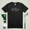 Golf Cart Heartbeat Shirt