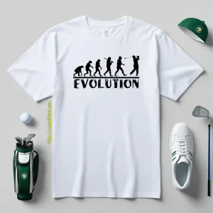 Golf Evolution Funny Shirt