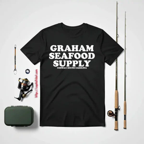 Graham Seafood Supply Fish Diagram Conway South Carolina Shirt