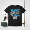 Grampy Is My Name Fishing Is My Game Fishing Fathers Day Shirt