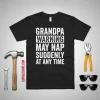 Grandfather Gift Humor Funny Shirt