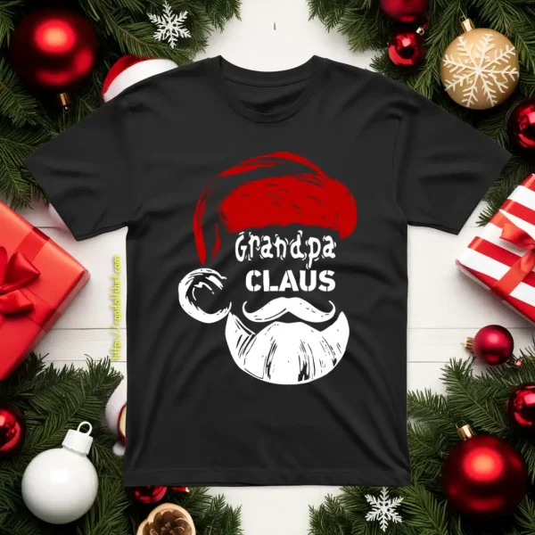 Grandpa Claus Santa Claus Christmas Shirt