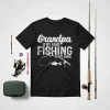 Grandpa Is My Name Fishing Is My Game Father’s Day Shirt