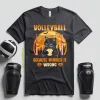 Halloween Grumpy Cat Volleyball Because Murder Is Wrong Shirt