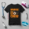 Halloween Nurse Boo Crew Funny For Nurse Shirt