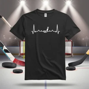 Hockey Heartbeat For Sports Lover Shirt