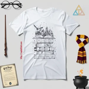 Hogwarts Castle Book Shirt