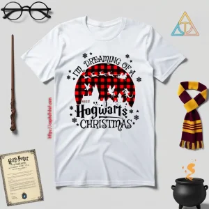 Hogwarts Christmas Shirt, I’m Dreaming Of A Hogwarts Christmas Shirt