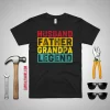 Husband Father Grandpa Legend Grandfather Funny Dad Birthday Gift For Men Shirt