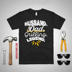 Husband Dad Grilling Legend Shirt