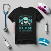 I Have Two Titles Nurse And Dog Mom And I Rock Them Both Shirt