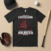 I May Live In Louisiana But I’ll Always Have The Atlanta Braves In My DNA Shirt