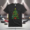 Ice Hockey Stick Christmas Tree Shirt