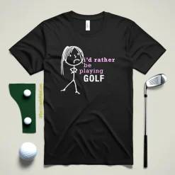 I'd Rather Be Playing Golf Shirt