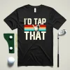 I'd Tap That, Retro Vintage Golf Shirt