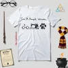 I’m A Simple Woman Harry Potter Sewing Machine Dog Footprint Shirt