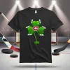 Irish St Patrick Day Shamrock Hockey Tree Montreal Canadien Shirt