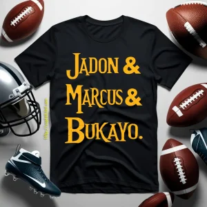 Jadon And Marcus And Bukayo Footballers For Football Lover Shirt