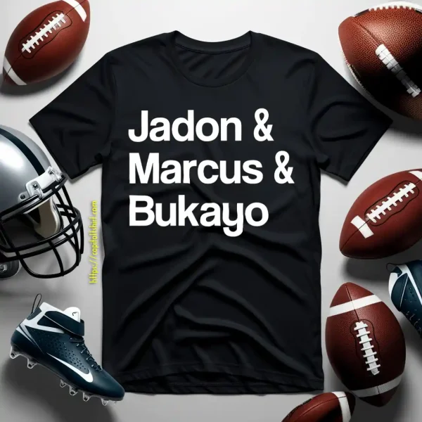 Jadon And Marcus And Bukayo Footballers For Football Lover V2 Shirt