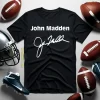 John Madden With Signature American Football Coach For Football Lover Shirt