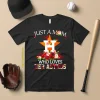 Just A Mom Who Loves Her Astros Houston Astros Shirt